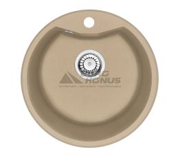DEANTE Мойка врезная для кухни Fiesta Solis ZRS 7803 песочный гранит